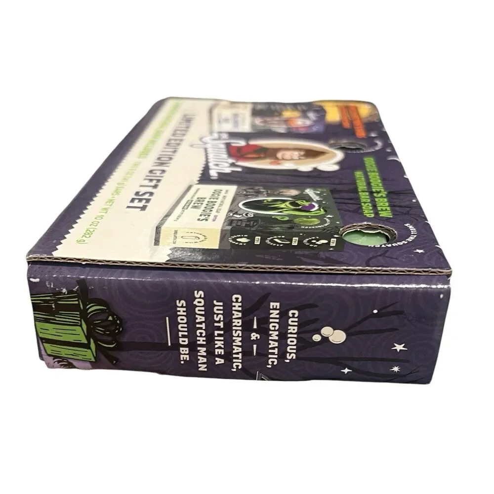 Dr. Squatch Limited Edition Nightmare Before Christmas Bar Soap‎ Gift Set USA
